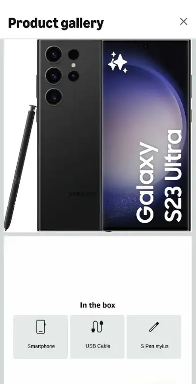 Samsung Galaxy S23 Ultra, View more