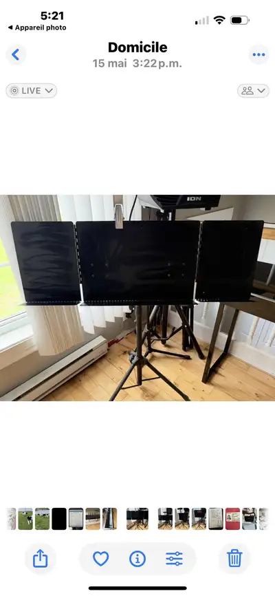 Lutrins pour feuilles de musique, View more