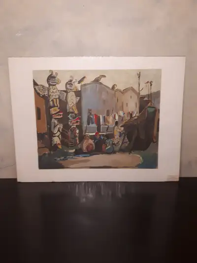 *****VINTAGE EMILY CARR SERIGRAPH ART PRINT*****, View more