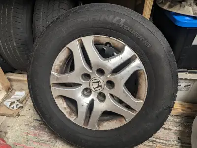 I have 4 rims for sale from my 2008 Honda Odyssey. They are 235/65R16. The rims are in good conditio...