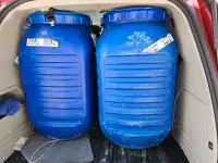 Baril de 205 litres à vendre 