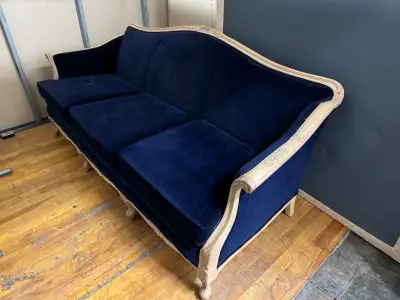 Antique Carved Wood Sofa, View more