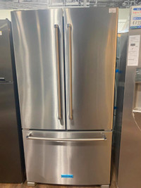 Réfrigérateur 3 portes  36.po en Inox -Taxes  incluses!