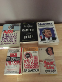 Books Political Leaders and Famous people in the USA and Canada