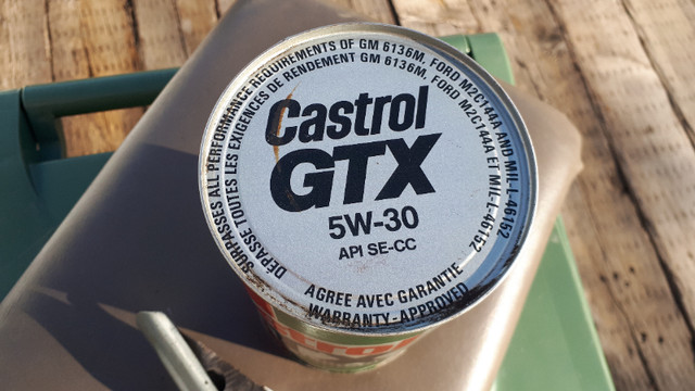 CASTROL GTX 1 IMPERIAL QUART OIL CAN - FULL in Other in Strathcona County - Image 3