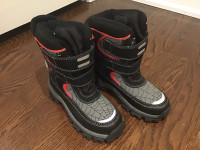 Spider Man winter kilds boots shoes size 1 ( runs smaller like1)