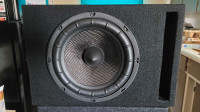 Energy 10" Subwoofers in Vented Boxes. Please read description. 