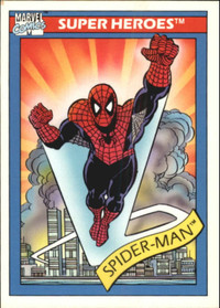COSMIC SPIDER-MAN .. Marvel Universe Series 1 - 1990 - card # 30