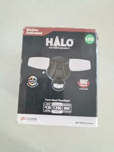 Motion detection light which is connected to the electrical system of your house. Only on when activ...