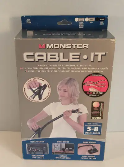 Monster Cable-It cable organizer, View more
