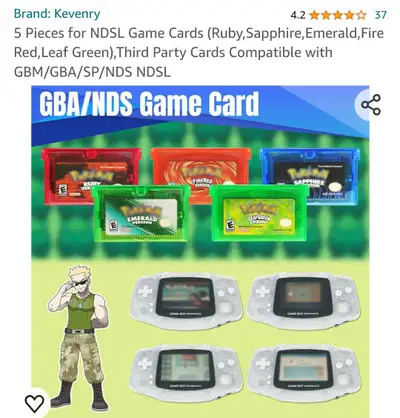 NEW!   5 Game Cards, View more