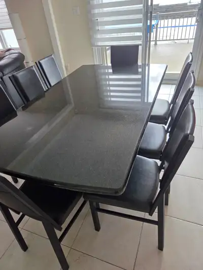 KITCHEN TABLE (GARNITE) + COFFEE STATION, View more