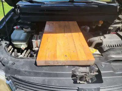 Butcher Block Hardwood Slabs 2" Thick x 24" Long x 13 1/2"  W., View more