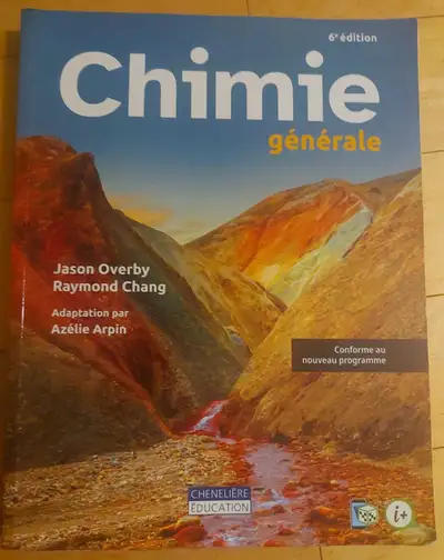 Chimie générale 6ème édition , View more