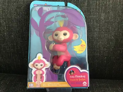 FINGERLINGS  Baby Monkey BELLA, View more