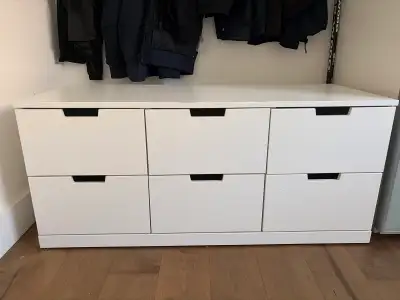 ikea 6drawer dresser white, View more