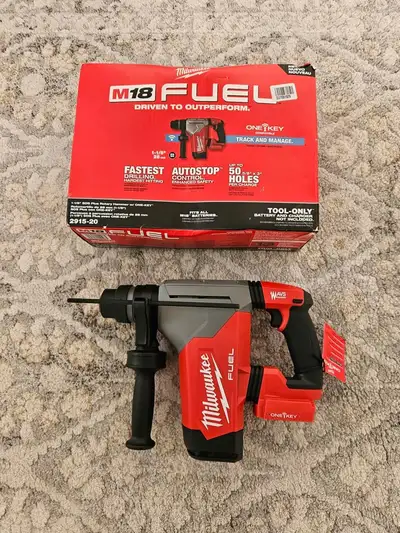 Brand new Milwaukee M18 Fuel 1-1/8 SDS-Plus Rotary Hammer ONEKEY, View more