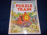 Puzzle Train (Usborne Young Puzzles) by Susannah Leigh