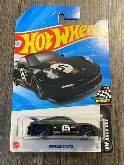 Hot Wheels Porsche 911 991 GT3 Black, View more