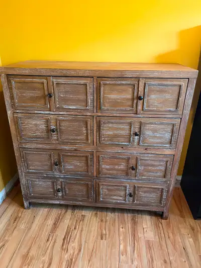 Solid wood dresser, View more