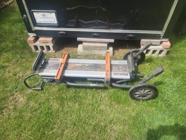RIDGID Universal Mobile Mitre Saw Stand With  Mounting Braces in Power Tools in Windsor Region - Image 8