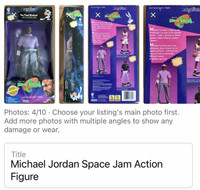 Michael Jordan Space Jam Action Figure