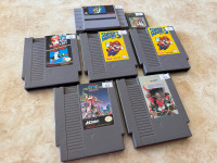 Nintendo (NES), Super Nintendo (SNES), Gameboy Color video games