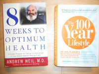 "Eight Weeks to Optimal Health" & "The 100 Year Lifestyle"