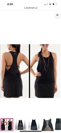 Lululemon Women’s blissed out dress size 10 new