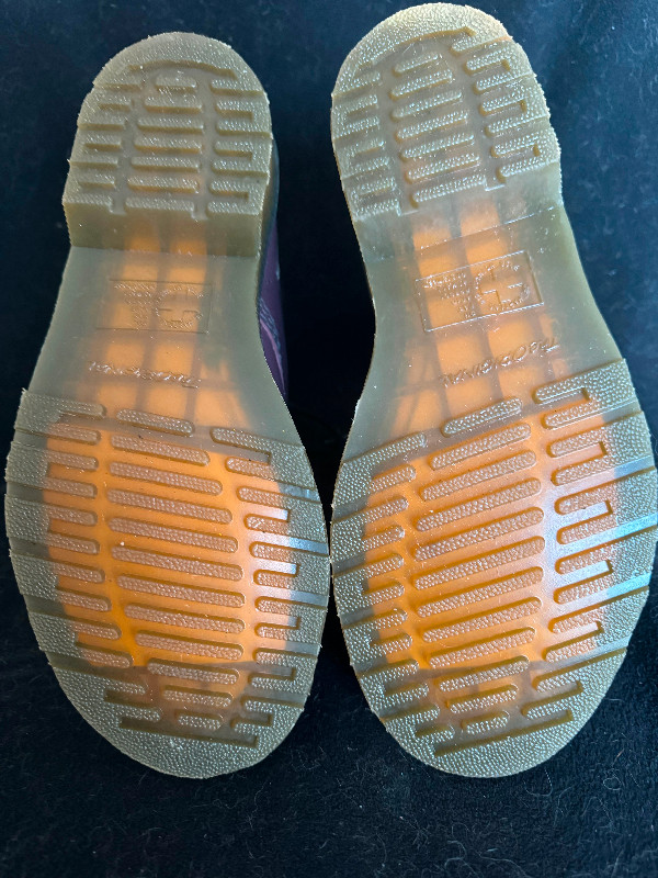 Doc  Marten Purple 8  hole boots. Unisex in Women's - Shoes in Moose Jaw - Image 4