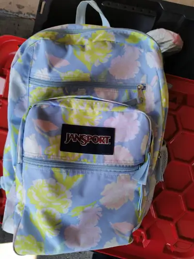 1 ) Backpack $ 25.00 ( extra large size ) with 06 zippers 2 ) Lunch box $ 10.00 each ( I have two )...