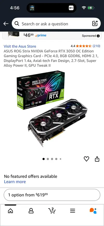 ASUS RTX 3050, View more
