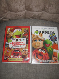MUPPETS Christmas & The Movie DVD Disney Kermit Piggy Animal