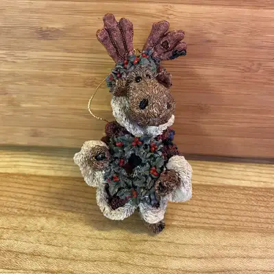 Boyds Bears “Manheim the Moose” Ornament (EUC), View more