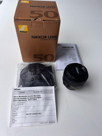 Nikon Nikkor Lens AF-S 55mm f/1.8G