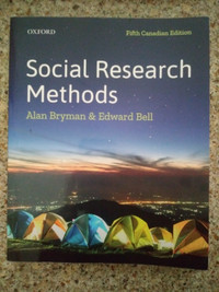 Oxford Social Research Methods (Fifth Canadian Edition) Textbook