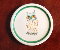 Scandinavian Decorative Owl Plate