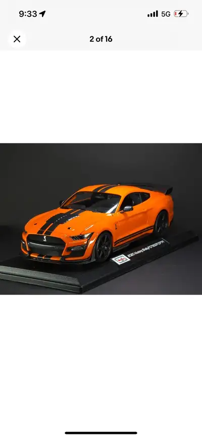 New in box special edition shelbly GT500 CFPT(diecastkking)