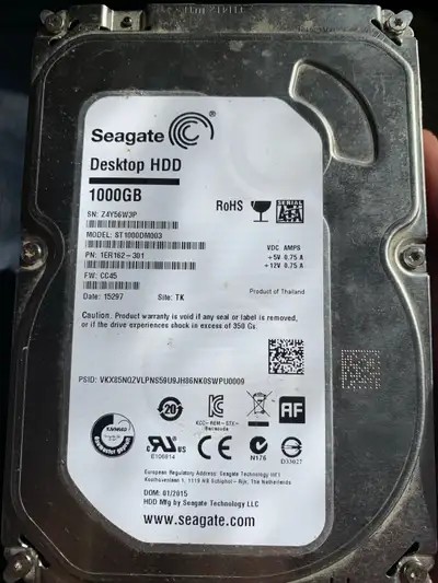 Seagate Desktop HDD (1TB), View more