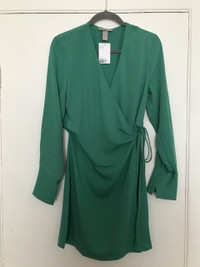 "H M " Robe portefeuille *Nouveau* NEW* Wrap dress