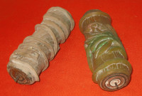 Antique Painters Rubber Structure Rollers (2) Very Rare - Lot8-