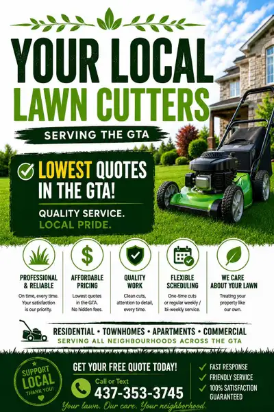 Lawn Cutting Services | Brampton | Free Quotes, View more
