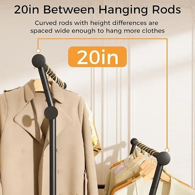 NEW IN BOX TechSpanner ® Double Rods Clothes Rack in Storage & Organization in Oakville / Halton Region - Image 3