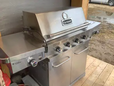 CUISENART BBQ GRILL….5 BURNER….. HIGH END UNIT PAIID OVER $1000 Requires probably 2 burners The gril...
