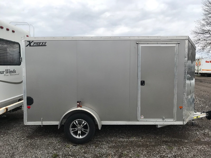 Aluminum Enclosed Trailer 6x12 Cargo & Utility Trailers Barrie Kijiji