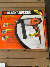 Black& Decker 1/2” VSR Hammer Drill
