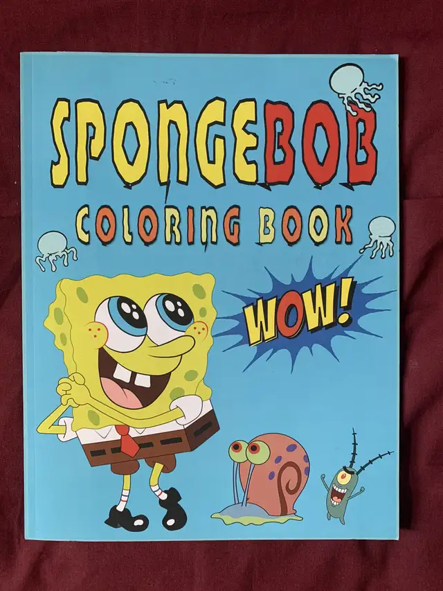 SpongeBob - Coloring Book64519995254530120