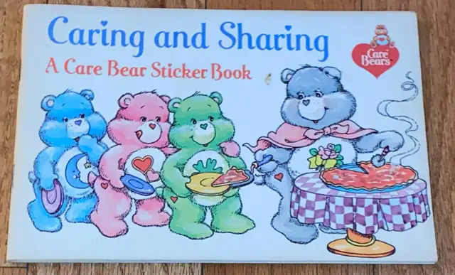 1984 Care Bears Sticker Book Caring & Sharing Pizza Hut Vintage in Children & Young Adult in St. Catharines - Image 2