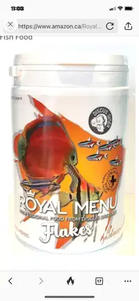 Royal menu premium fish food 123