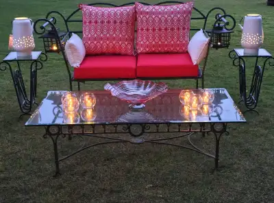 Hand Crafted Iron Set, View more